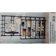 Универсальная вешалка для одежды New simple floor clothes rack size 60X29.5X151 см Черная