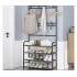 Универсальная вешалка для одежды New simple floor clothes rack size 60X29.5X151 см Черная Универсальная вешалка для одежды New simple floor clothes rack size 60X29.5X151 см Черная