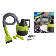 Автомобильный мощный пылесос для сухой и влажной уборки The Blac Series, 3 насадки