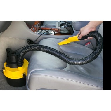 Автомобильный мощный пылесос для сухой и влажной уборки The Blac Series, 3 насадки