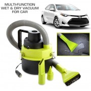 Автомобильный мощный пылесос для сухой и влажной уборки The Blac Series, 3 насадки