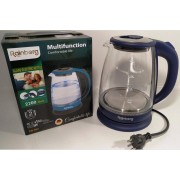 Чайник 1.8л. Электрический стеклянный Rainberg RB 902 с LED подсветкой 2200 Вт