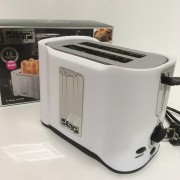 Тостер DSP на два тоста 850 Вт с датчиком степени поджаривания, белый, KC2038