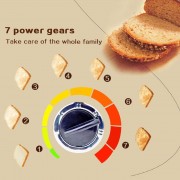 Тостер DSP на два тоста 850 Вт с датчиком степени поджаривания, белый, KC2038