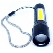 Мощный фонарь карманный аккумуляторный портативный Police BL-511 на аккумуляторе с COB ZOOM USB в кейсе