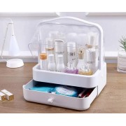 Органайзер для косметики 2 секции (зеленый) YM206 Single Drawer | Косметический органайзер