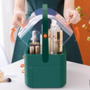 Настольный органайзер для косметики 4 секции большой зеленый YM206-2 Three Drawers Органайзер для косметики