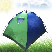 Палатка автоматическая 4-х местная Синяя