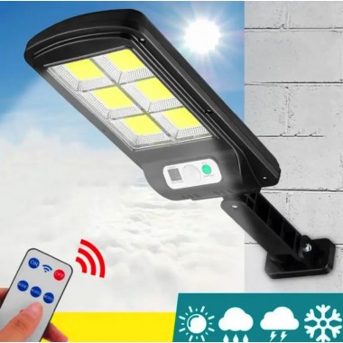 Уличный фонарь на столб с пультом на солнечных батареях Solar Light 6COB
