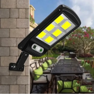 Уличный фонарь на столб с пультом на солнечных батареях Solar Light 6COB