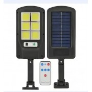 Уличный фонарь на столб с пультом на солнечных батареях Solar Light 6COB
