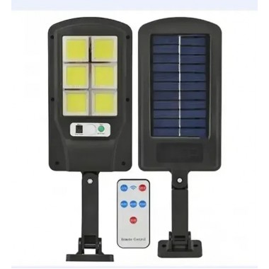 Уличный фонарь на столб с пультом на солнечных батареях Solar Light 6COB