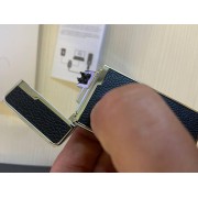 Зажигалка электроимпульсная плазменная USB с кнопкой включения на две дуги TK-444