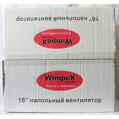 Напольный вентилятор WX 1611 Wimpex 16 дюймов