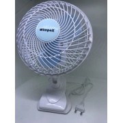 Вентилятор Wimpex WX707, 180 mm, 50 BT настольный на прищепке