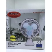 Вентилятор Wimpex WX707, 180 mm, 50 BT настольный на прищепке