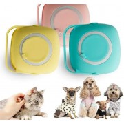 Cиликоновая массажная щетка мочалка YELLOW Silicone Massage Bath | Мочалка для купания | Щетка для животных