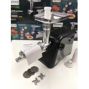 Электромясорубка с соковыжималкой Rainberg RB 672 3000Вт Электрическая мясорубка с насадками для колбасы