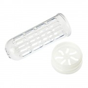 Ударопрочная бутылка для воды с удобным отсеком для ягод 800мл чёрный