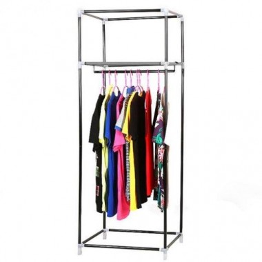 Универсальный складной тканевый шкаф для дома одежды и вещей 8864 75х45х145