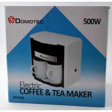 Кофеварка DOMOTEC MS0706 Белая