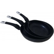 Сковорода 22 см темный гранит UNIQUE UN-5134 | Антипригарная сковорода | Гранитная сковорода