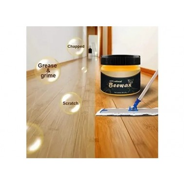 Полироль для мебели Beewax 80 г / Восковой полироль для мебели