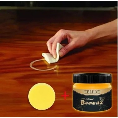 Полироль для мебели Beewax 80 г / Восковой полироль для мебели