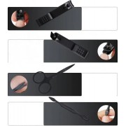 Профессиональный маникюрный набор для маникюра и педикюра для дома Manicure Suit 7в1 в пенале ANS