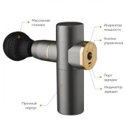 Fascial Gun Mini Вибромассажер для мышц аккумуляторный