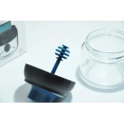 Медовница с ложкой Benson баночка для меда с ложкой