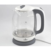 Электрический дисковый стеклянный чайник Crownberg CB 9121 1800 Вт электрический чайник с подсветкой