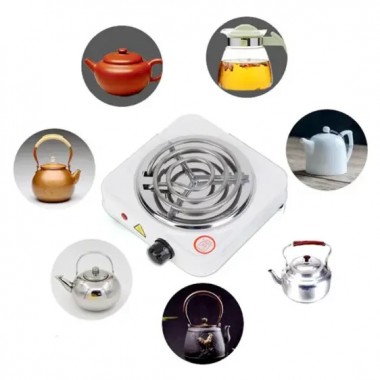 Плита настольная спиральная однокамфорная электрическая JX-1010B 1000w