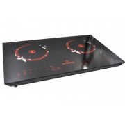 Двухкомфорочная настольная инфракрасная электроплита Crownberg CB-1330 на 2000 Вт