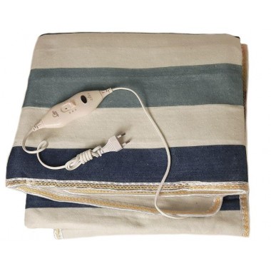 Простынь электрическая Electric Blanket 150х120см (полосы, Разноцветные)