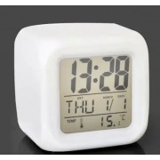 Часы хамелеон CX 508 с термометром будильником и подсветкой