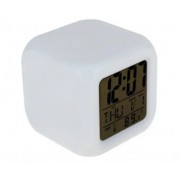 Часы хамелеон CX 508 с термометром будильником и подсветкой