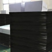 Стрейч пленка 17 мкм - 500 мм × 2.2 кг - черный / 220 м