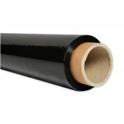 Стрейч пленка 17 мкм - 500 мм × 2.2 кг - черный / 220 м