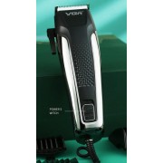 Профессиональная машинка для стрижки волос 8 насадок VGR V-120 Pro Черный + Ножницы