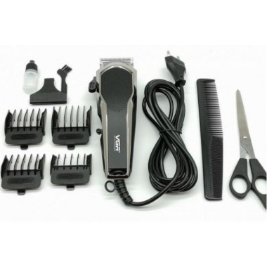 Машинка для стрижки волос VGR V-130 с насадками и ножницами