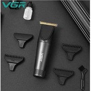 Машинка для стрижки VGR V-925, Профессиональная беспроводная машинка для стрижки волос, усов, бороды, триммер