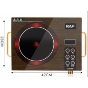 Настольная инфракрасная электрическая одноконфорочная плита, для всех видов посуды, (3500W), RAF 8004