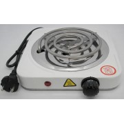Электрическая настольная плита одна конфорка HP-JX1010B со спиральным теном 1000 Вт, 5 режимов нагрева UKG