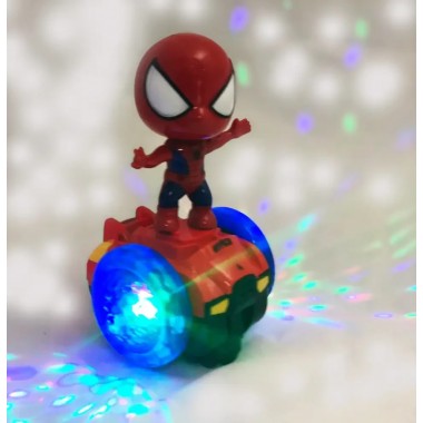 Детская игрушка машинка Super SPIDER Car с диско-светом и музыкой