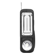 Фонарь-Power Bank-радио-блютуз (4000mAh) с солнечной панелью + лампочка 1 шт. CL830