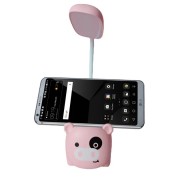Лампа с органайзером для ручек и подставкой телефона Quite Light Piggy аккумуляторная