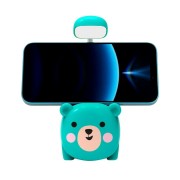 Лампа настольная с органайзером Quite Light Bear синий аккумуляторная