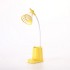 Лампа настольная DESKTOP LAMP EL-2176 с функцией Powebank 1200mAh, держателем телефона желтая