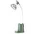 Лампа настольная на гибкой ножке DESKTOP LAMP EL-2176 зелёная с функцией Powebank 1200mAh